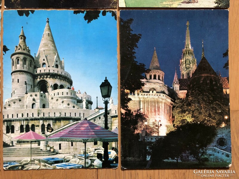 6 Budapest postcards in one