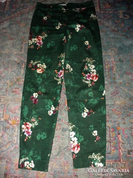 Green h&m elastic pants