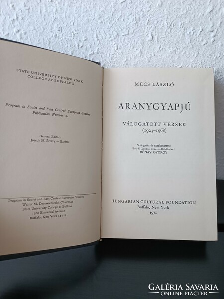 László Mecs: Golden Fleece. Selected Poems (1923-1968)