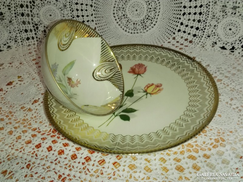 Beautiful porcelain tea set.