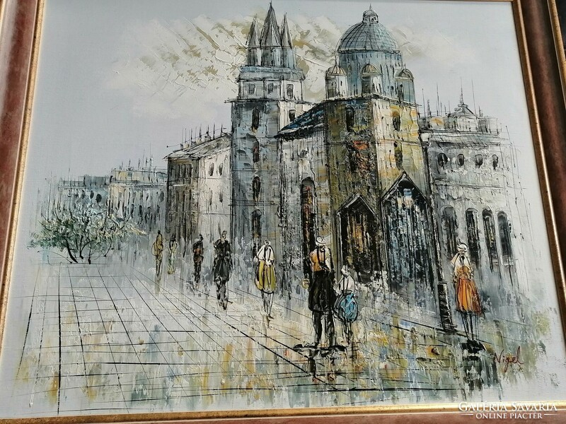 City details! Special modern paintings!