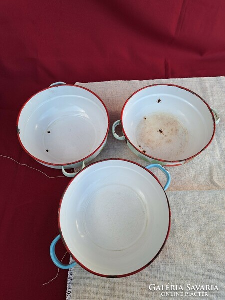 Strawberry strawberry Budafoki 20 cm bowls enameled enameled bowl scone heirloom antique nostalgia