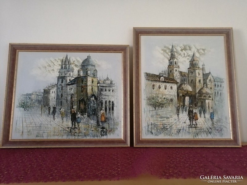 City details! Special modern paintings!