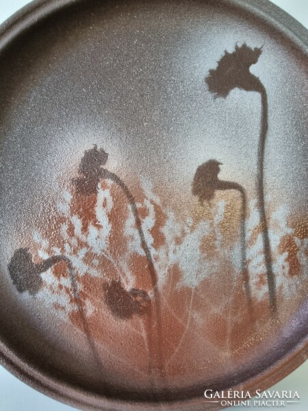 Katalin M. Kiss industrial ceramic bowl-34 cm