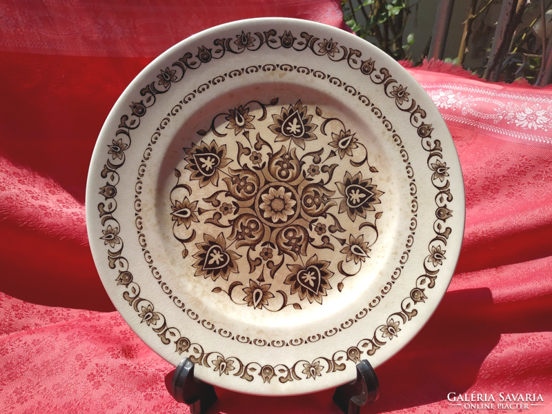 Antique English porcelain plate