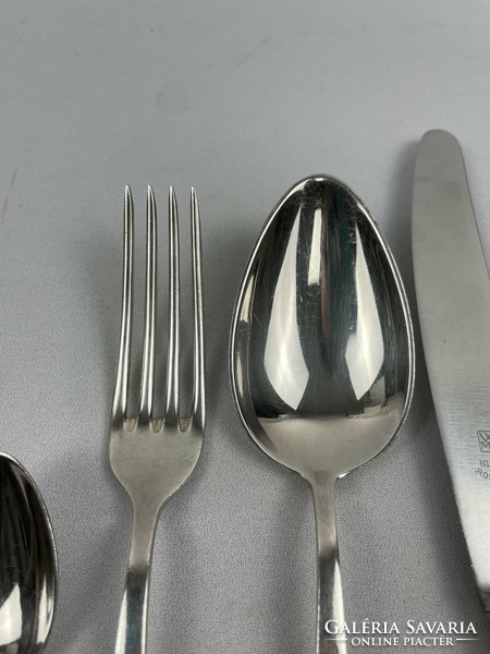 Wmf 6-person cutlery set (fachermuster) with fan pattern