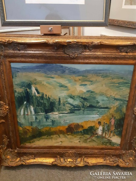 Vincze on the winning lakeside c. His painting