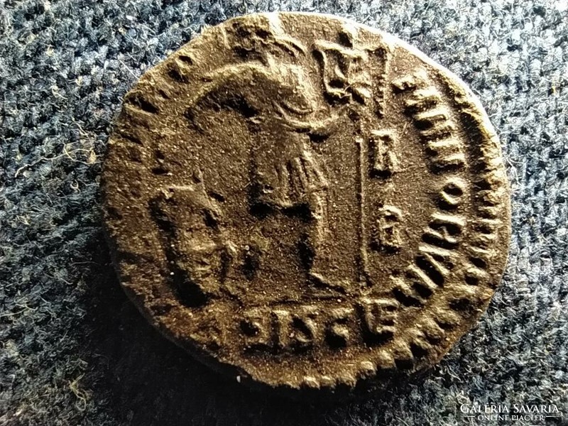Római Birodalom I. Valentinianus (364-375) dénár GLORIA ROMANORVM F R R BSISCS (id56890)
