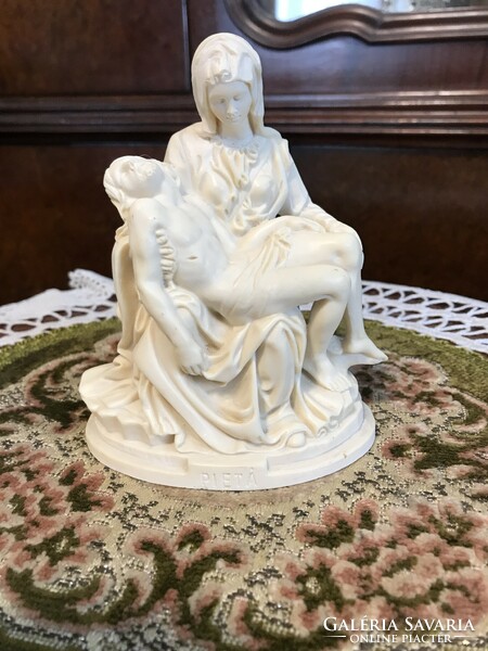 Old! Michelangelo pieta statue copy