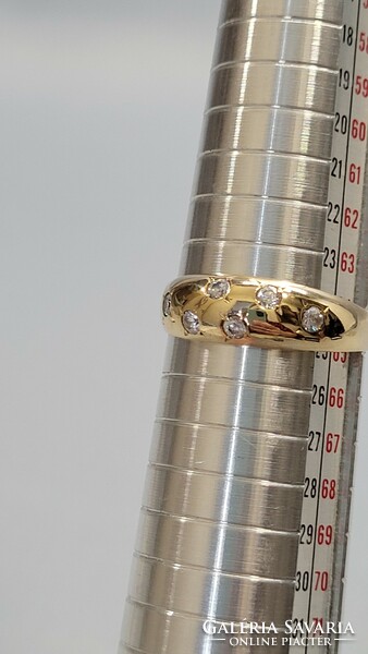 14 K arany gyűrű 3,47 g