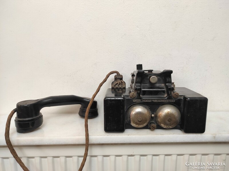 Antik katonai telefon angol amerikai morze készülék militari military 217 7133