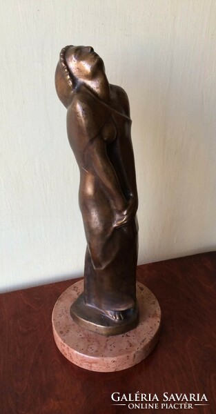 Gallas Nándor - bronz szobor