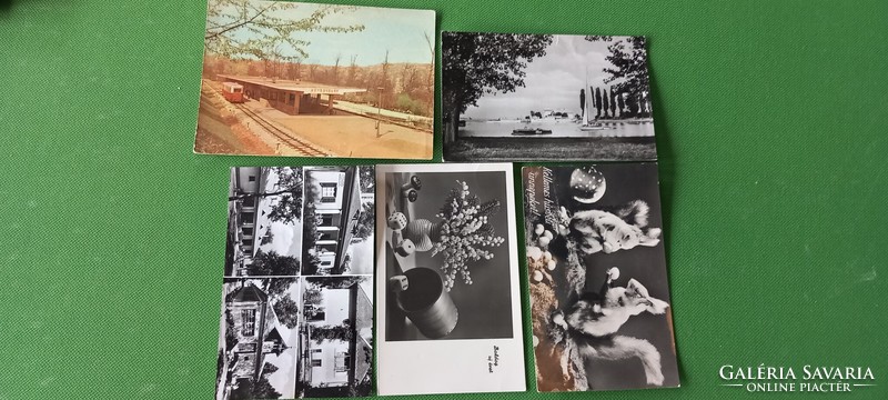 5 postcards