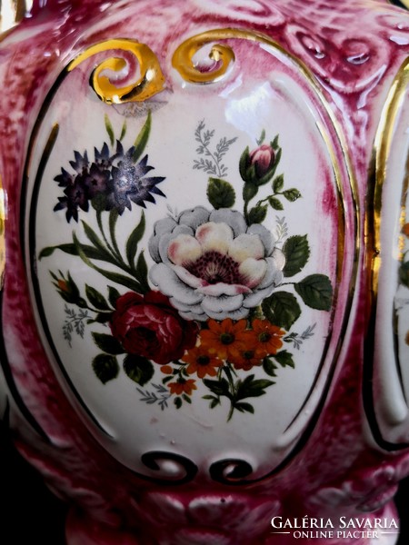 DT/170 – Capodimonte hatalmas, díszes váza