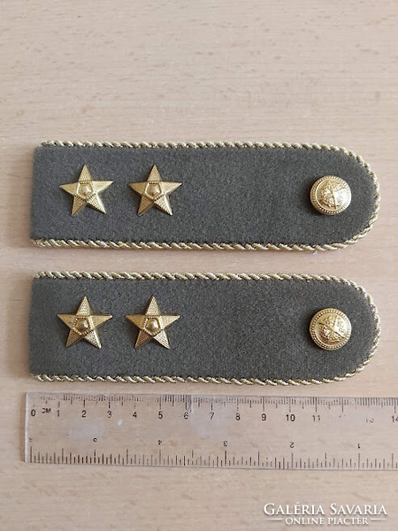 Mn first lieutenant rank with white back plate shoulder #