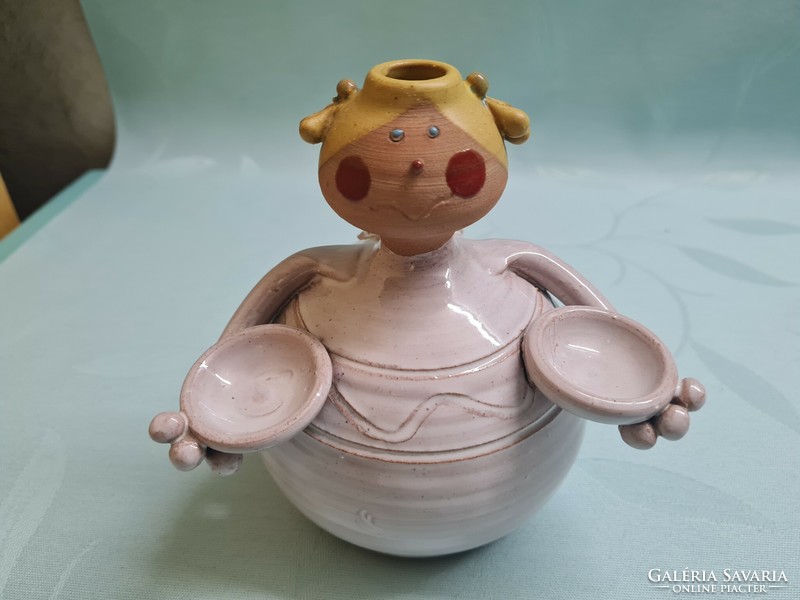 Baksa pearl bowl woman ceramic