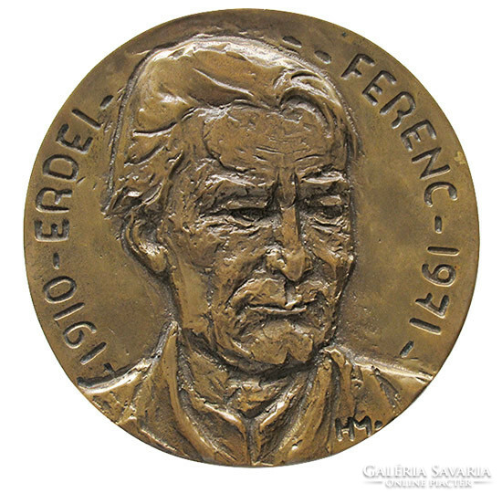 Magda Hadik: Ferenc Erdei 1910-1971 writer, Minister of the Interior plaque