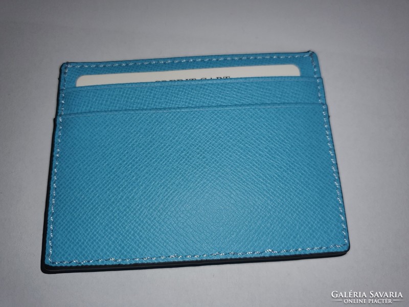 Prada card holder business card wallet leather
