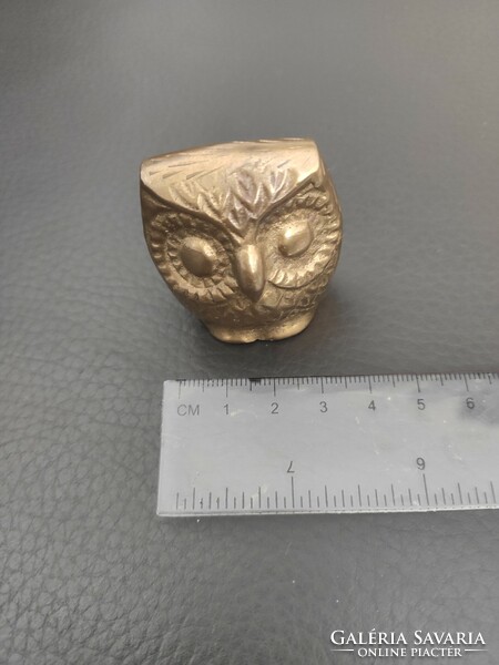 Owl made of brass