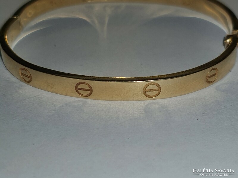 Cartier unixes bracelet for men and women - there is no gold jewelry like it for that price on the Hungarian market