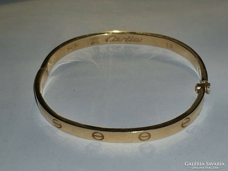 Cartier unixes bracelet for men and women - there is no gold jewelry like it for that price on the Hungarian market