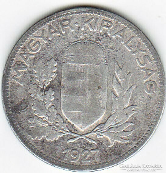 Hungary 1 silver Hungarian pengő 1927