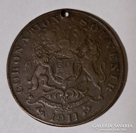 1911. George V and Mary coronation commemorative medal (54)