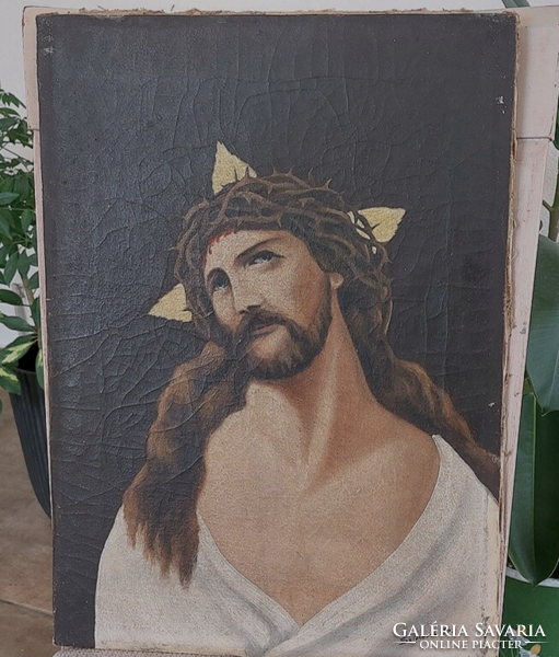 (K) Christ painting 34.5x49 cm