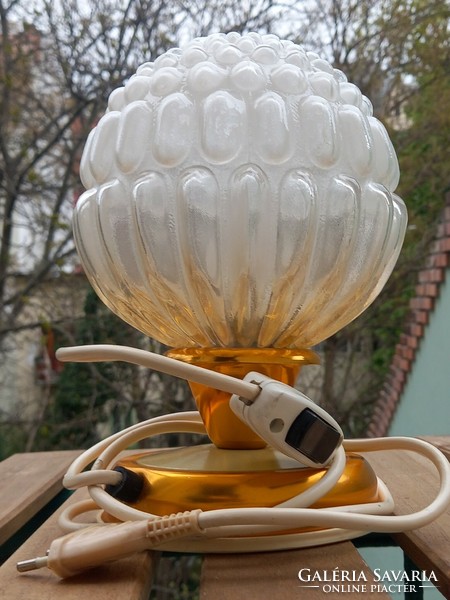Midcentury/retro szarvasi, Space age  asztali lámpa/magyar szocialista design, gyűjtői ritkaság