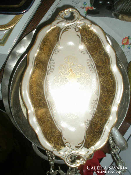 Oscar schlegelmilch hand-gilded tray 22 cm - art&decoration