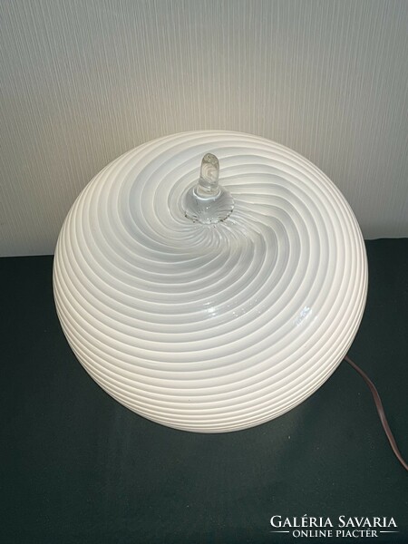 Apple-shaped glass design table lamp (e0001)