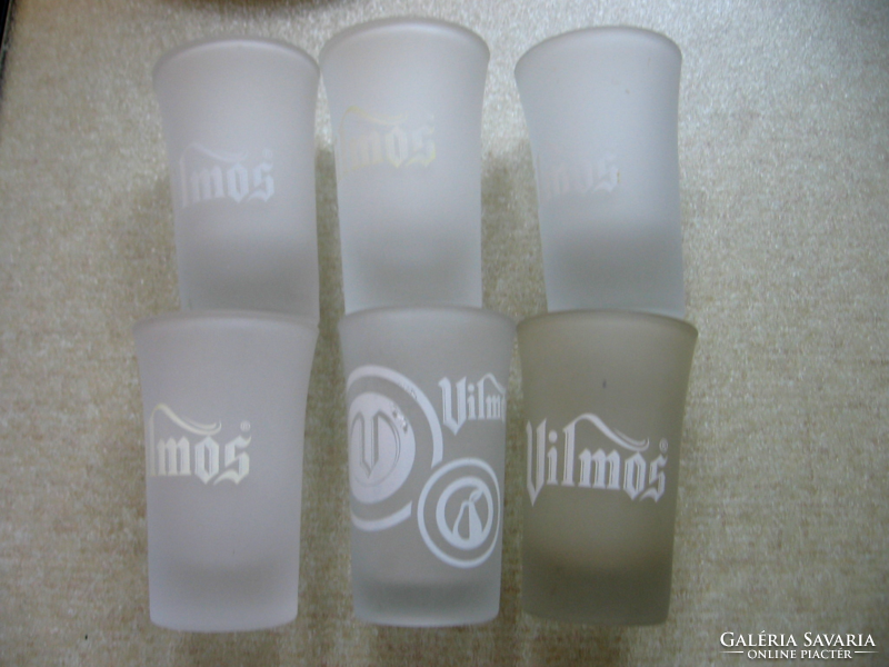 Opál üveg Vilmos poharak 6 db