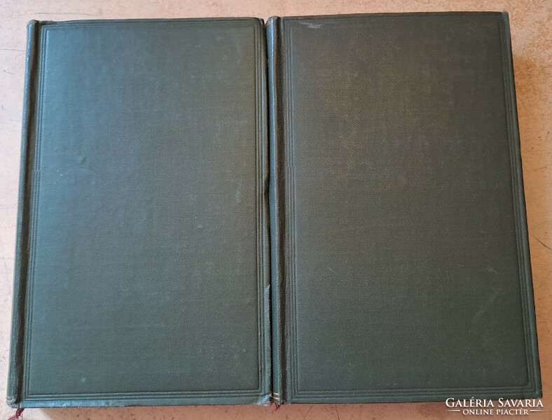 Thomas carlyle: the french revolution i.-ii, oxford university about 1910 in english -- leather binding!