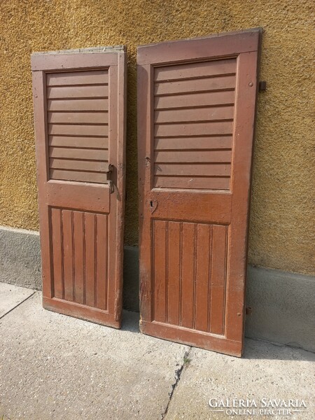 Antique cellar door