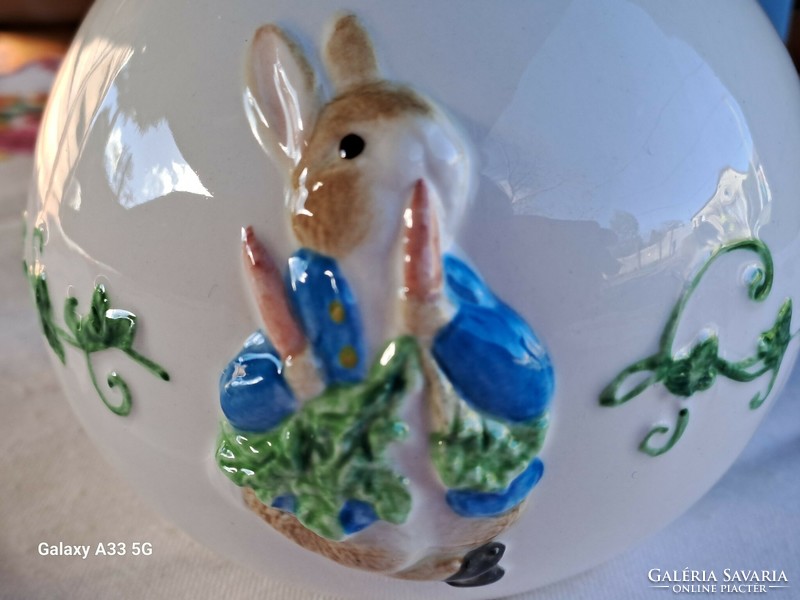 Wedgwood English bone china hand painted bush peter rabbit peter rabbit with bunny beatrix potter