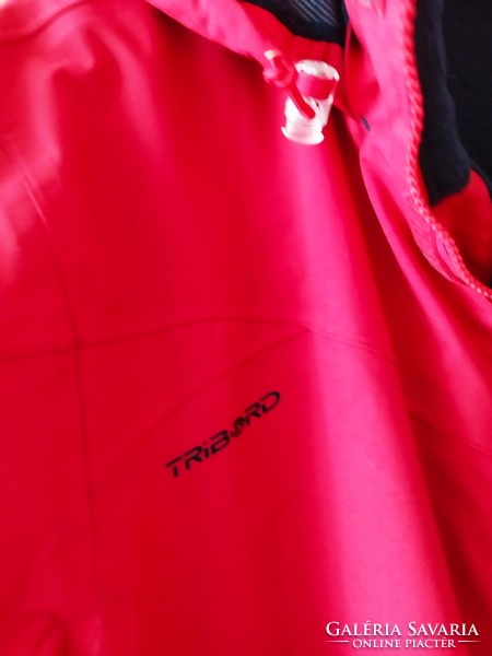 Tribord piros színű, férfi túra, vitorlás dzseki L-es