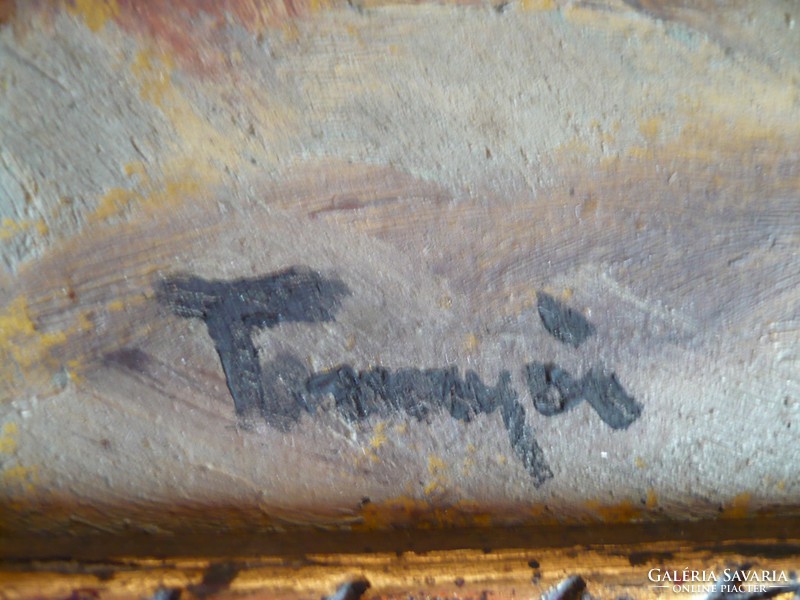 A beautiful painting with a Tornyai sign