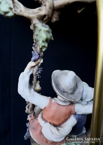 Dt/179 – giuseppe armani (capodimonte) figural table lamp