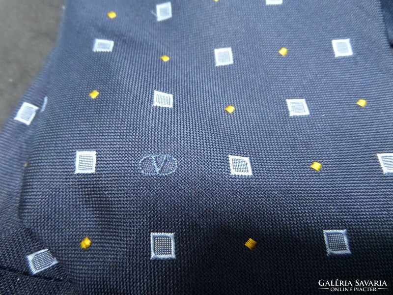 Valentino (eredeti) 100 selyem Vintage nyakkendő