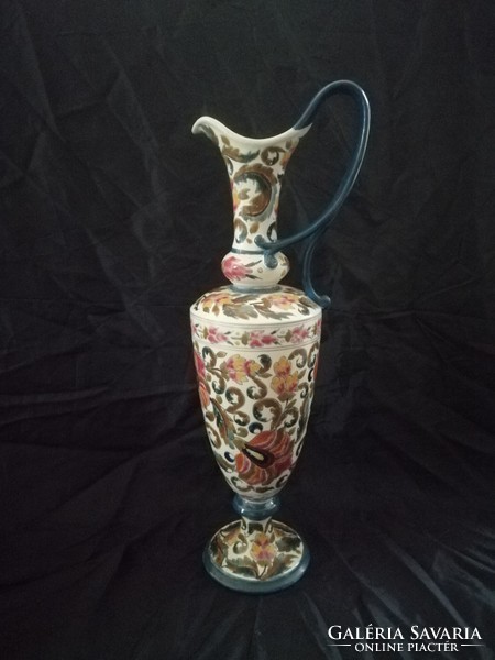 Fischer i Budapest majolica large decorative jug