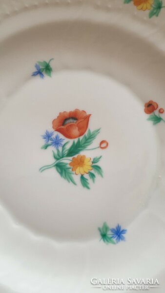 Herend cake plate with a plate