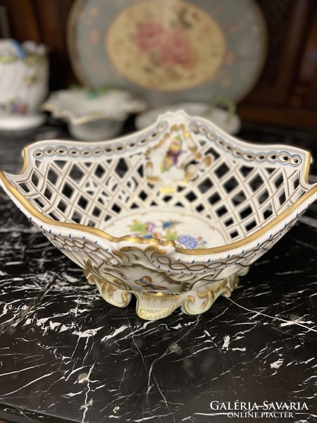 Original Herend openwork porcelain