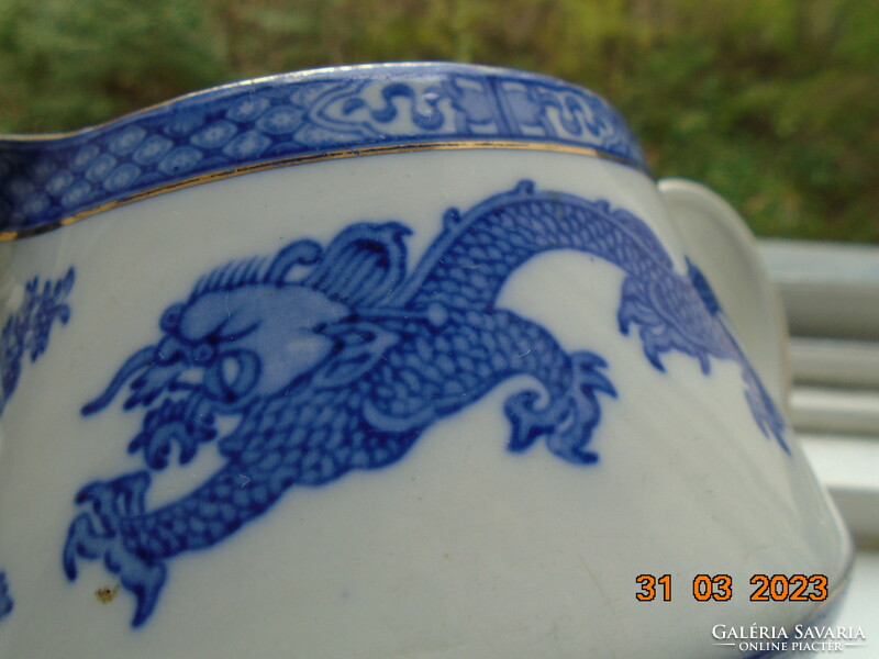 1920 George jones&sons dragon crescent dragon pattern pouring crescent series