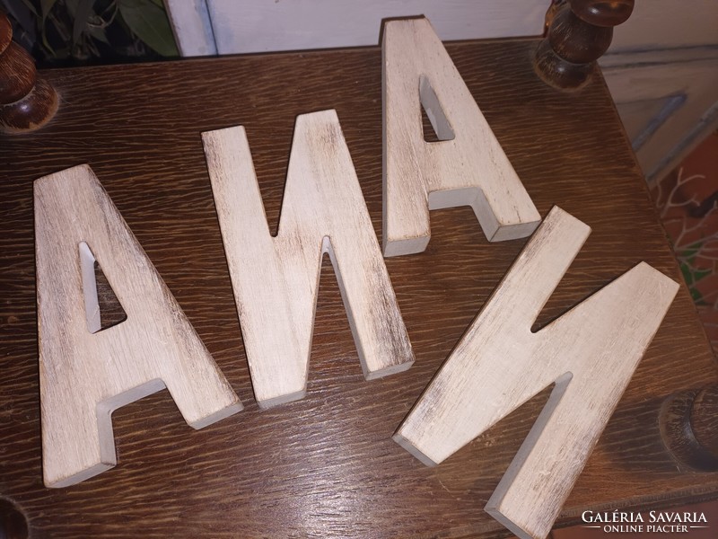 Fa betűk  - ANNA