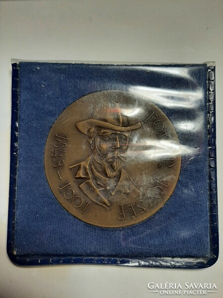 András Kiss Nagy (1930-1997) dn 'József Fodor' br commemorative medal in protective case (60mm)