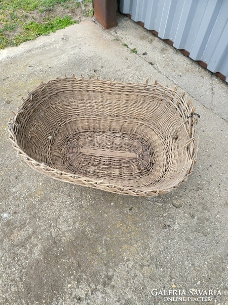 Large wicker basket