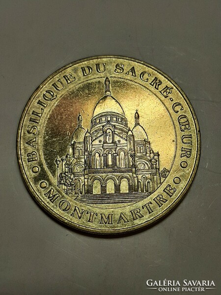 75 - Paris Sacred Heart Basilica mdp commemorative medal 2000