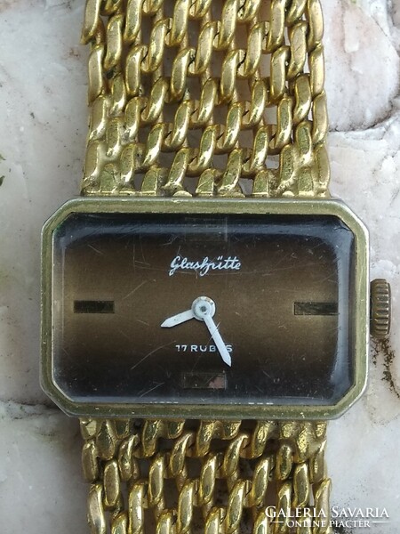 Vintage német Glasshütte női karóra