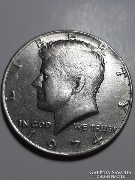 USA Kennedy half dollar 1/2 Dollár 1974