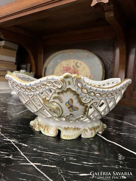 Original Herend openwork porcelain